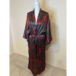 Frederick’s of Hollywood flower print robe